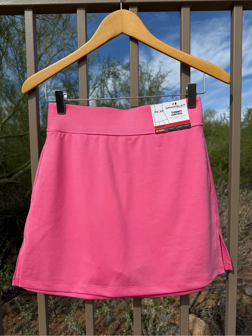 Grand Slam NWT Pink Carnation Women's Golf Skort - Performance A-Line